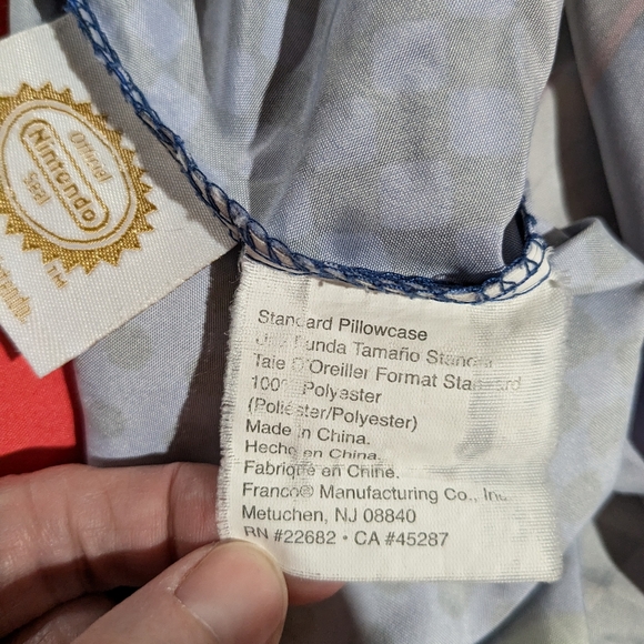 Mario and Luigi pillow case Nintendo Wii - Picture 4 of 4